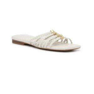 Marc Fisher Lalith Strappy White Sandal | Size 6.5